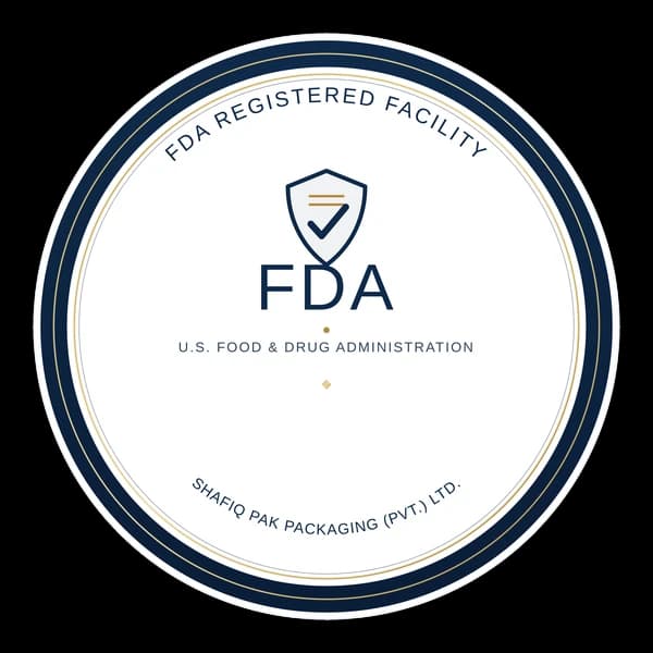 FDA Registered Facility certification