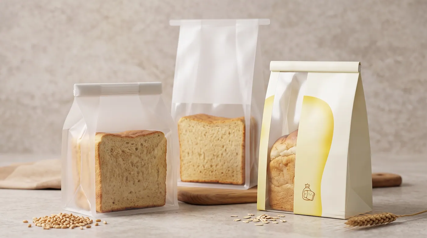 Kraft Paper Bread Pouch